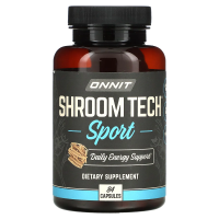 Onnit, Спортивная добавка Shroom Tech Sport, энергия и выносливость, 84 капсулы