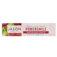 Jason Natural, Powersmile, отбеливающая зубная паста от пятен с корицей и мятой, 6 унций (170 г)