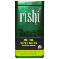 Rishi Tea, Органический листовой зеленый чай маття, 1,76 унции (50 г)