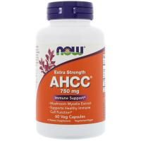 Now Foods, AHCC, 750 mg, 60 Veg Capsules