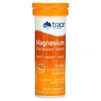 Trace Minerals Research, Magnesium Effervescent Tablets, Orange, 1.41 oz (40 g)