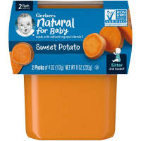 Gerber, 2nd Foods, Sweet Potato, 2 Pack, 4 oz (113 g) Each