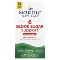 Nordic Naturals, Omega Blood Sugar, 1000 мг, 60 мягких таблеток