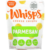 Whisps, Parmesan Cheese Crisps, Family Size, 6 oz ( 170 g)