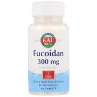 KAL, Фукоидан, 300 мг, 60 таблеток