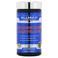 ALLMAX Nutrition, L-карнитина+ тартрат, 735 мг, 120 капсул