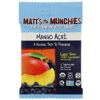 Matt's Munchies, Манго, асаи, 12 пакетов, 1 унц. (28 г) каждый