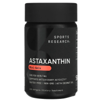 Sports Research, Astaxanthin with Coconut Oil,  6 mg, 120 Softgels