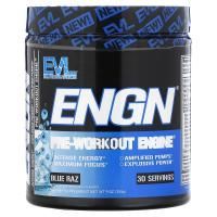 EVLution Nutrition, ENGN Pre-workout Engine, Blue Raz Flavor, 9 oz (255 g)