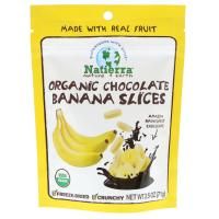 Natierra, Organic Freeze-Dried, Chocolate Banana Slices, 2.5 oz (71 g)