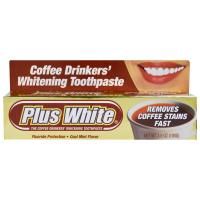 Plus White, Отбеливающая зубная паста для любителей кофе, холодящая мята, 3,5 унции (100 г)