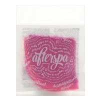 AfterSpa, Волшебная многоразовая салфетка для удаления макияжа - мини, Розовая, 1 салфетка