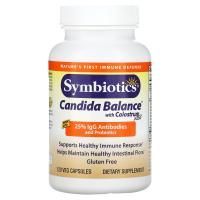 Symbiotics, Candida Balance с Colostrum Plus, 120 капсул