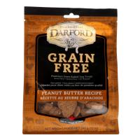 Darford, Не содержит зерновых, запеченные лакомства для собак, рецепт с арахисовым маслом, 12 унц. (340 г)