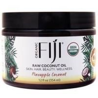 Organic Fiji, Сырое кокосовое масло Ананасовый кокос 12 жидких унций