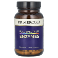 Dr. Mercola, Энзимы, полный спектр, 90 капсул