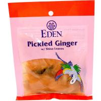 Eden Foods, Маринованный имбирь с листьями шисо 2.1 унции (60 г)