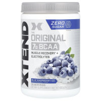 XTEND, The Original, 7 г аминокислот с разветвленной цепью (BCAA), со вкусом голубой малины, 420 г (14,8 унции)