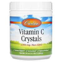 Carlson Labs, Витамин C в кристаллах, 35 унций (1000 г)