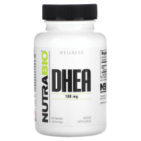 NutraBio, ДГЭА, 100 мг, 60 капсул
