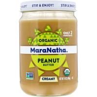 MaraNatha, Органическое арахисовое масло, сливочное, 16 унций (454 г)