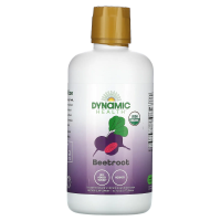 Dynamic Health  Laboratories, Certified Organic Beetroot Juice, 32 fl oz (946 ml)