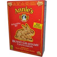 Annie's Homegrown, Bunny Grahams, Крекер с Корицей 7.5 унции (213 г)