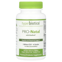 Hyperbiotics, PRO-Moms, с киви, 5 млрд КОЕ, 30 таблеток медленного высвобождения