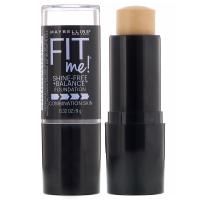 Maybelline, Тональная основа-карандаш Fit Me, Shine-Free + Balance, оттенок 220 «Natural Beige», 9 г