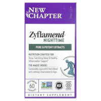New Chapter, Zyflamend Nighttime, 60 вегетарианских капсул