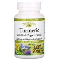 Natural Factors, Turmeric, 300 mg, 60 Vegetarian Capsules