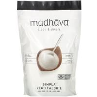 Madhava Natural Sweeteners, Simpla, чистый и простой вкус, безкалорийный подсластитель на основе аллюлозы, 340 г (12 унций)
