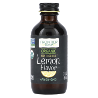 Frontier Natural Products, Органический безалкогольный продукт с лимонным ароматом, 2 жидких унции (59 мл)