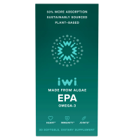 iWi, Omega-3 EPA, Algae-Based, 30 Softgels