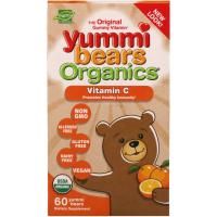 Hero Nutritional Products, Yummi Bears Organics, витамин C, 60 вкусных мишек