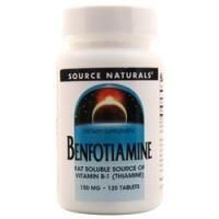 Source Naturals, Бенфотиамин (150 мг) 120 таблеток