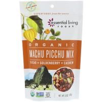 Essential Living Foods, Органический продукт, смесь Machu Picchu, какао + физалес + кешью, 6 унц. (170 г)