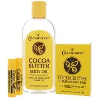Cococare, Подарочный набор с маслом какао, 4 предмета