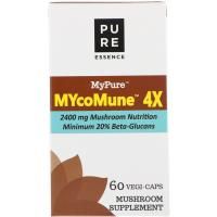 Pure Essence, MyPure, MYcoMune 4X, 60 капсул в растительной оболочке