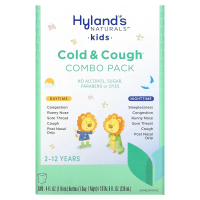 Hyland's Naturals, Для детей 2-12 лет, от простуды и кашля днем и ночью, экономичная упаковка из 2 бутылочек по 4 ж. унц. (118 мл)