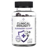 LifeSeasons, Clinical Immunity Elderberry Gummy, 6,500 mg , 75 Gummies