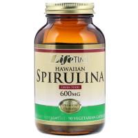 LifeTime Vitamins, Hawaiian Spirulina, 600 mg, 90 Vegetarian Capsules