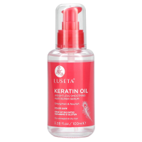 Luseta Beauty, Keratin Oil, легкая разглаживающая сыворотка для восстановления волос, 100 мл (3,38 жидк. унции)