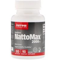 Jarrow Formulas, NattoMax 2000 FU, 100 mg, 90 овощных капсул