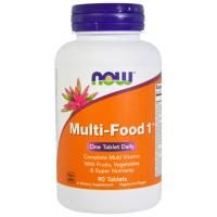 Now Foods, Мультипища 1, 90 таблеток