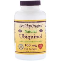 Healthy Origins, Ubiquinol, Kaneka Q+, 100 mg, 150 Softgels