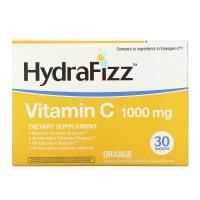 Naturally Vitamins, HydraFizz, Vitamin C, Orange, 1000 mg, 30 Packets