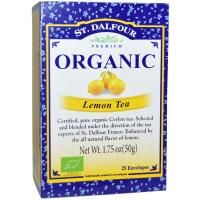St. Dalfour, Organic, лимонный чай, 25 конвертиков, 1,75 унции (50 г)