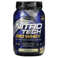Muscletech, NitroTech, 100% ISO Whey, со вкусом ванили, 820 г (1,81 фунта)