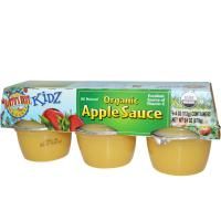 Earth's Best, Kidz, Органический яблочный соус, 6 упаковок, 4 унции (113 г) каждая